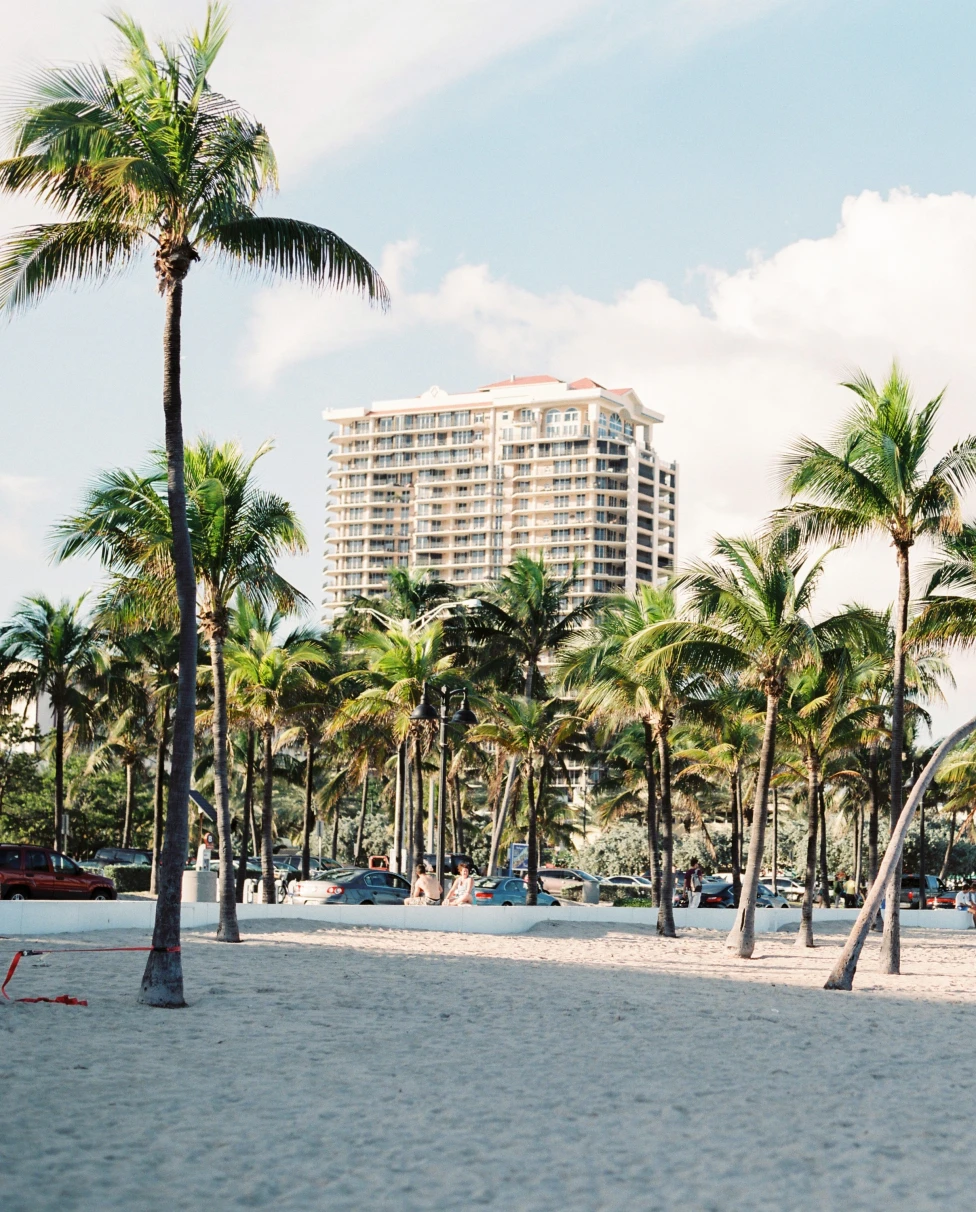 Beach in Miami, Florida
