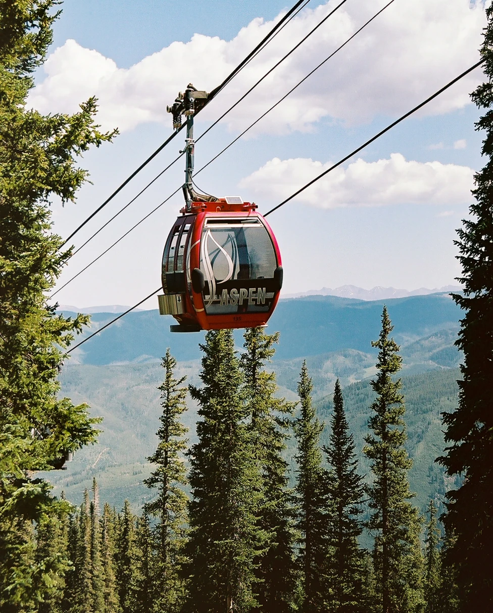 Gondola in Aspen, Colorado