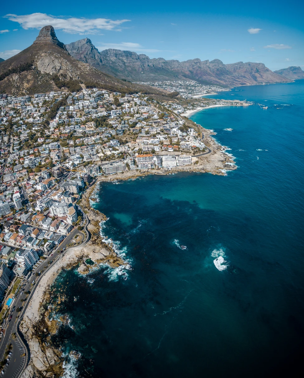 Ariel View of Cape Town