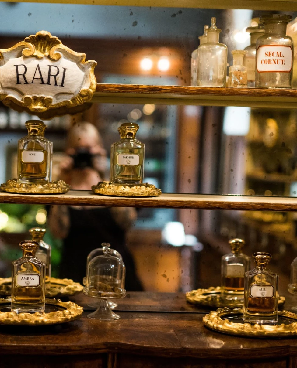A bridge over water at night.