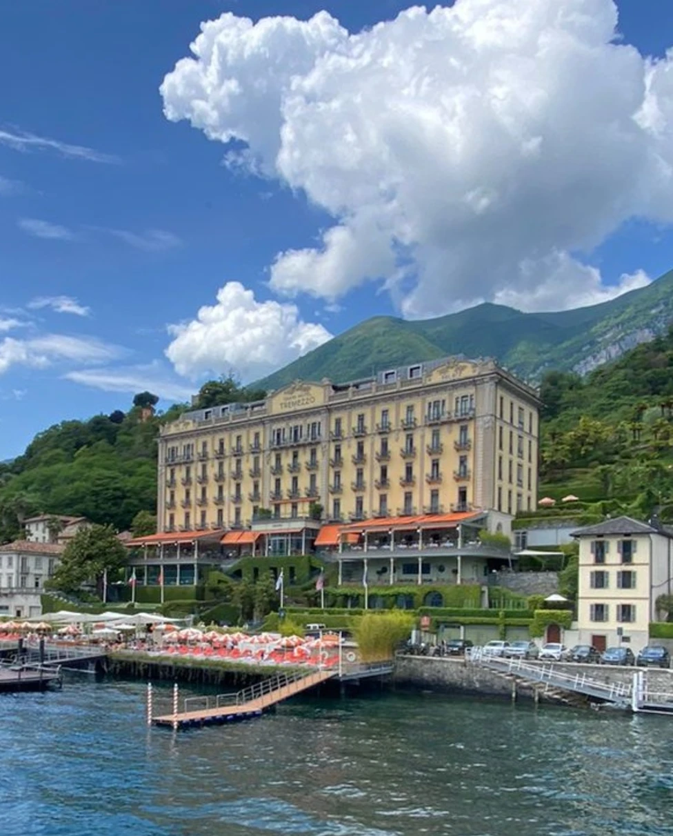 grand hotel on a lake