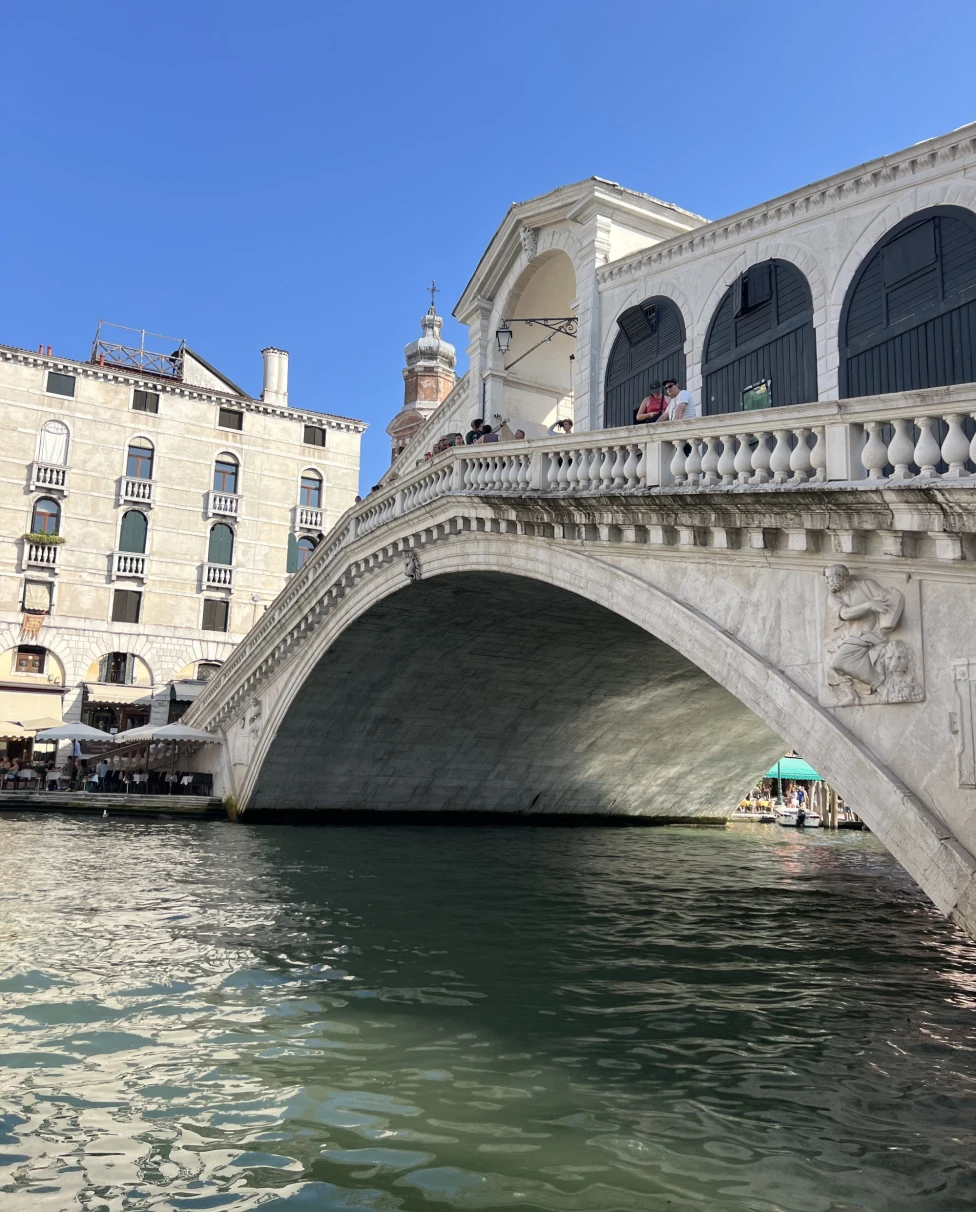 Bridge on city canal.