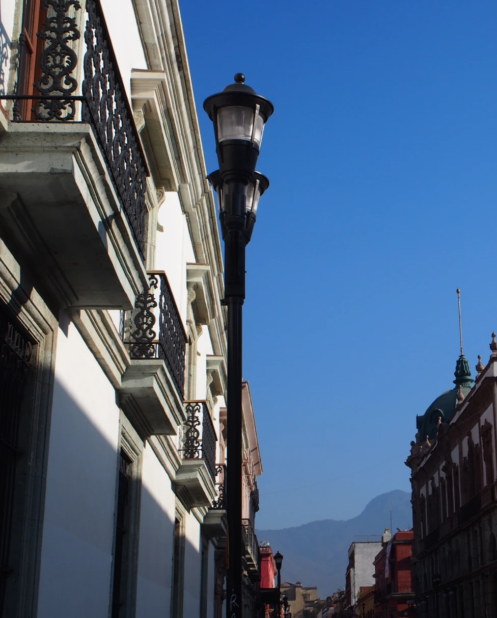 City view of Oaxaca Mexico