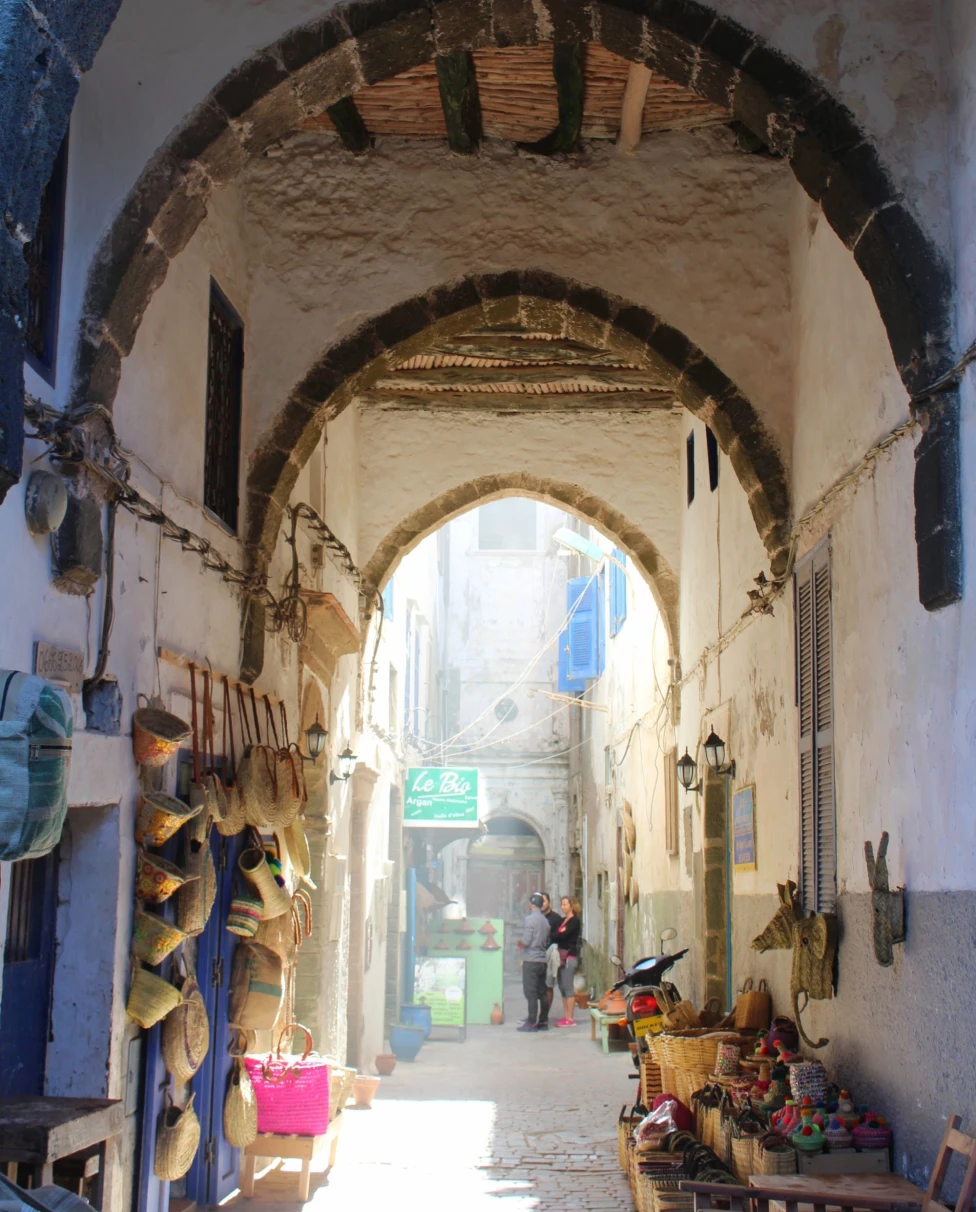 archway to a souk