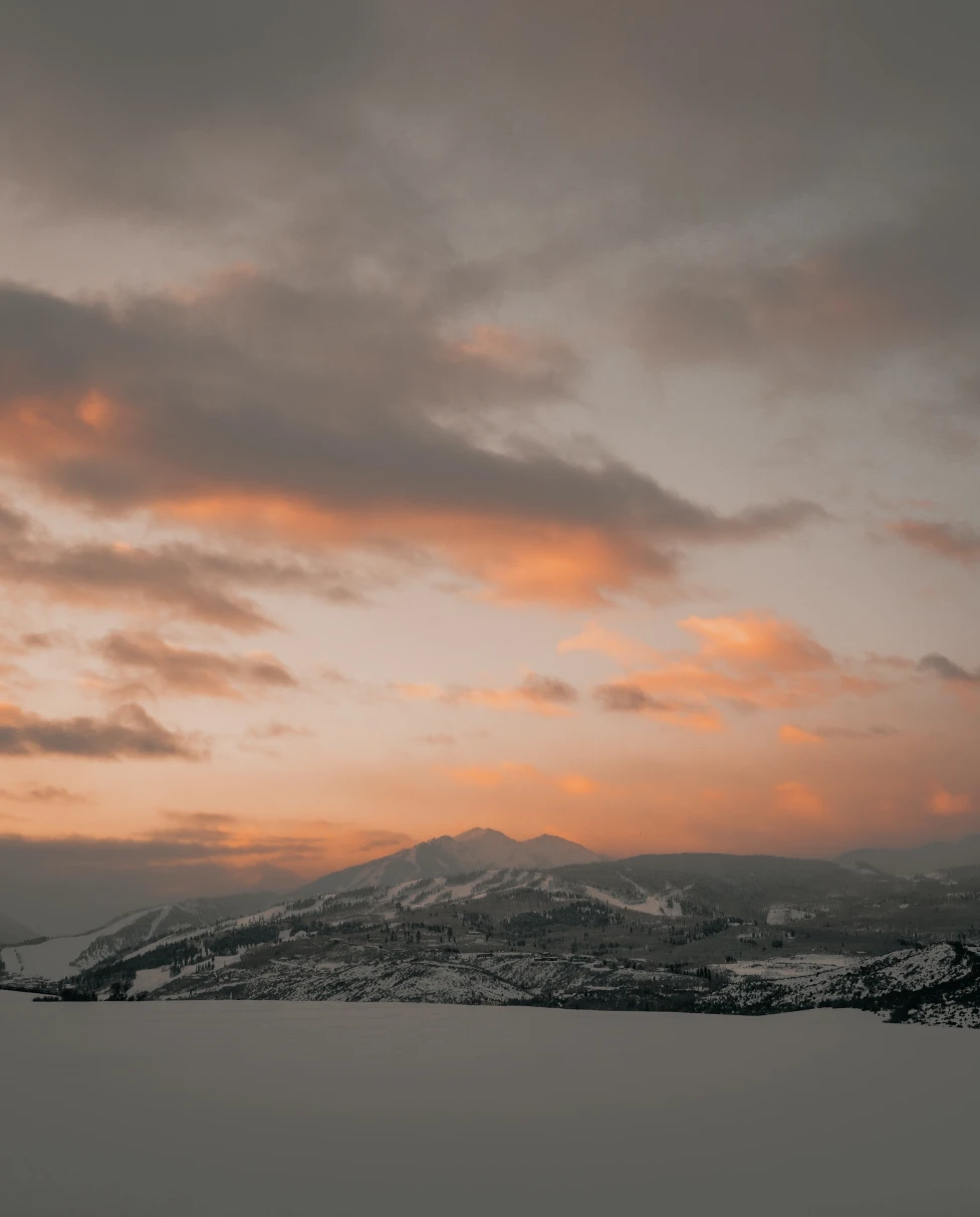 Sunrise in the Aspen mountains