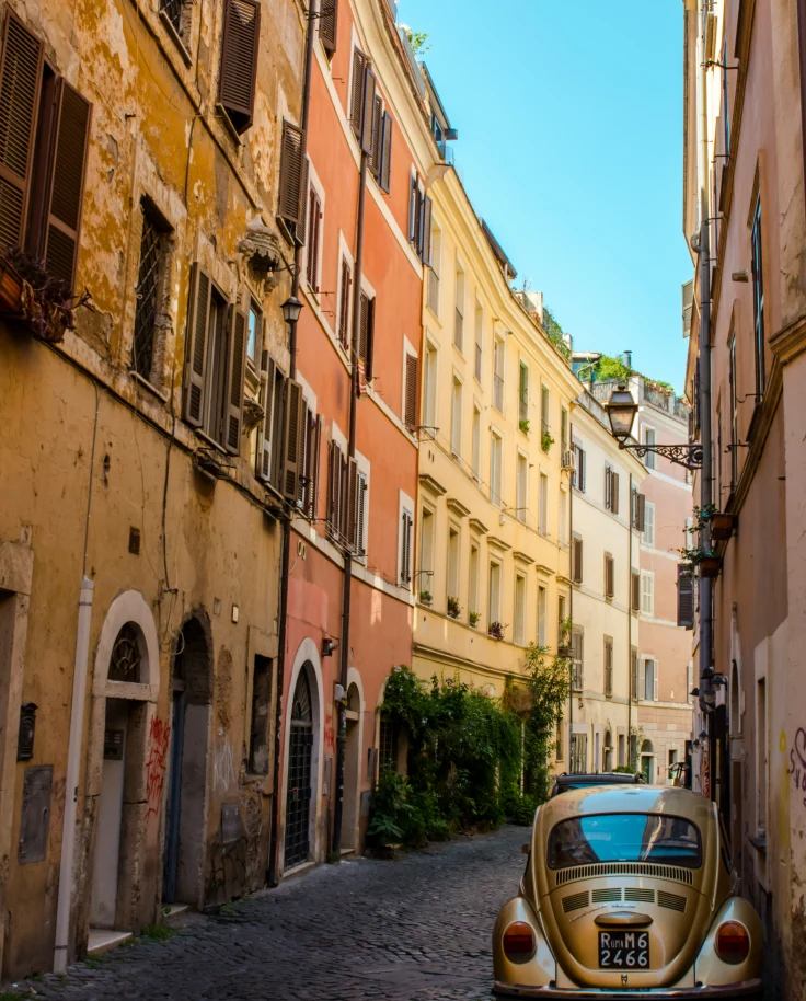 View of Rome city