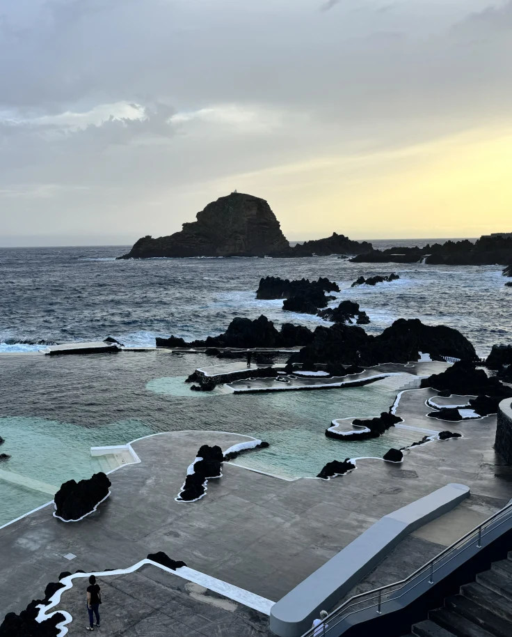 Lovely Hotel Overlooking the Sea and Lava Pools of Madeira curated by Susan Anderson