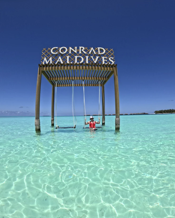 Our Dream Getaway: Unforgettable Days at the Conrad Maldives curated by Brittany Wallace
