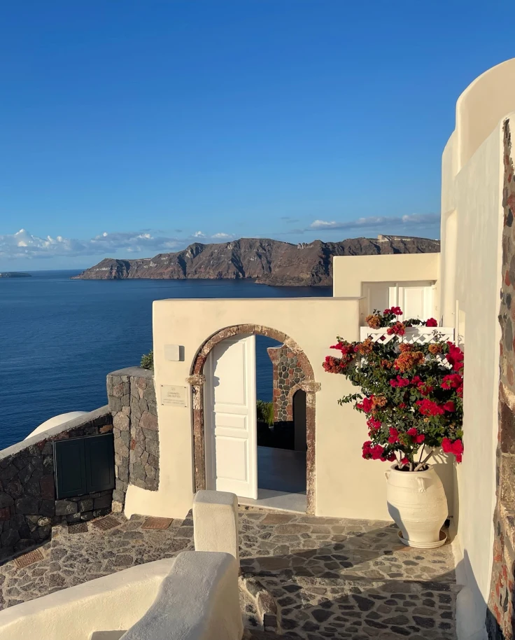 Secrets of Santorini curated by Olivia Morgan