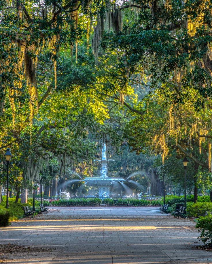 Fountain in Savannah