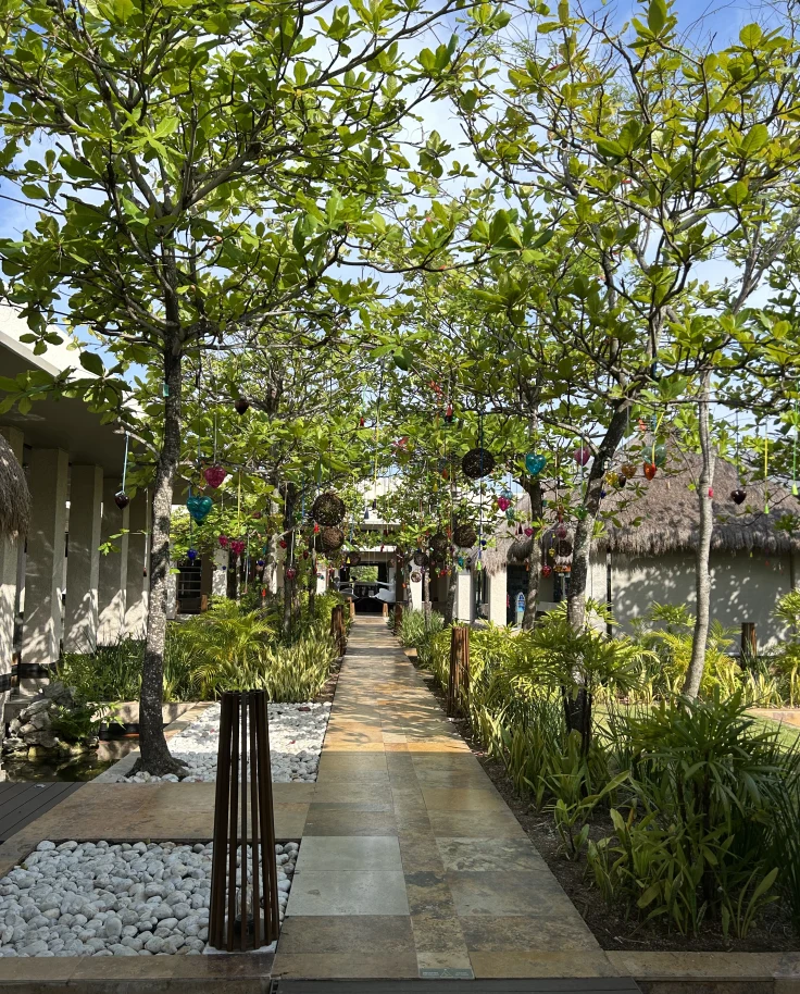 View of trees and resort