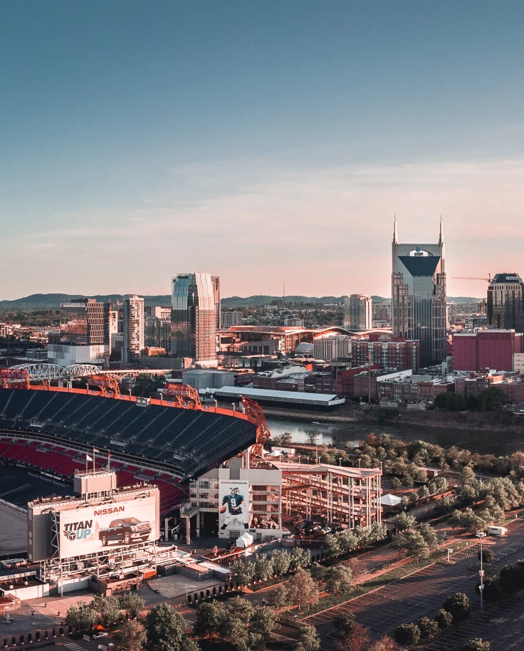 View of the city