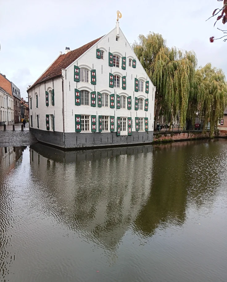 House by the canal side