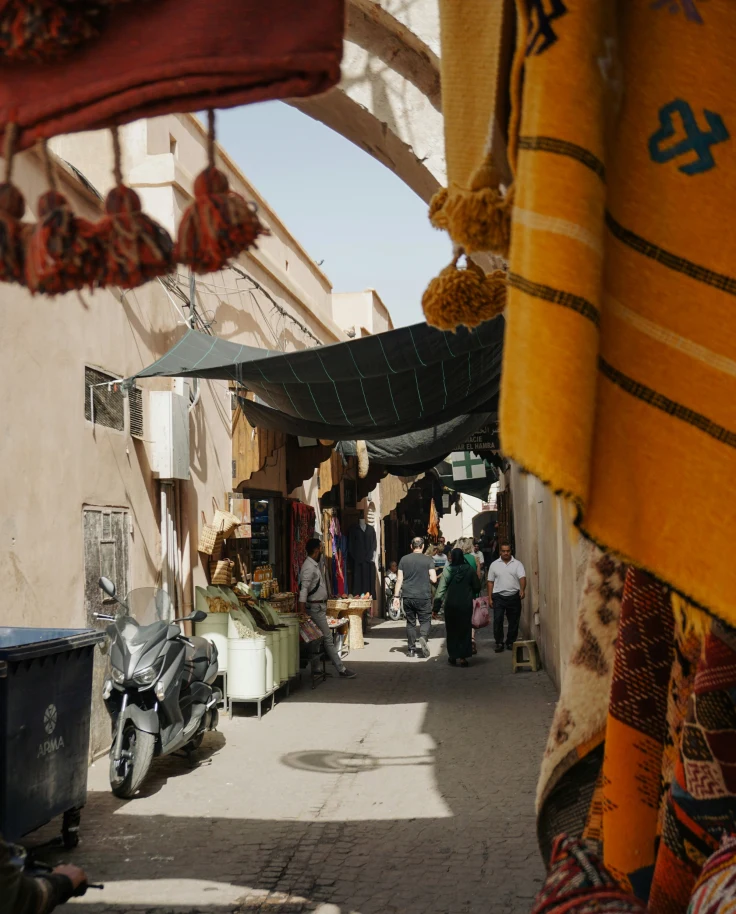 A street market
