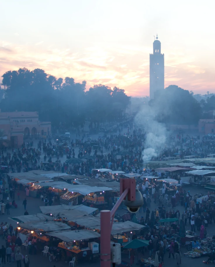Jemaa el-Fnaa sunset - Heather Budd