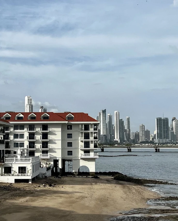 A blend of colonial architecture