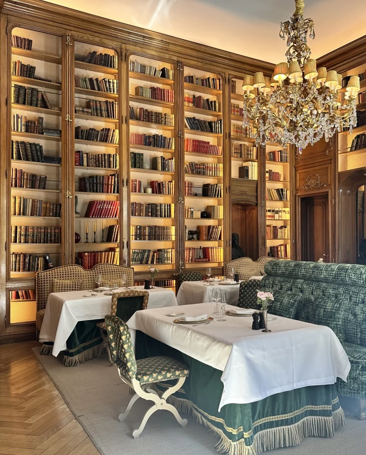 The Duke's Former Library, now the property's restaurant