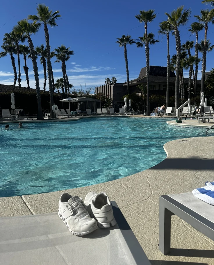 Pool and poolside view