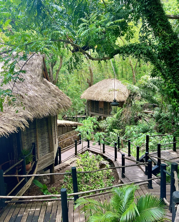 View of the resort