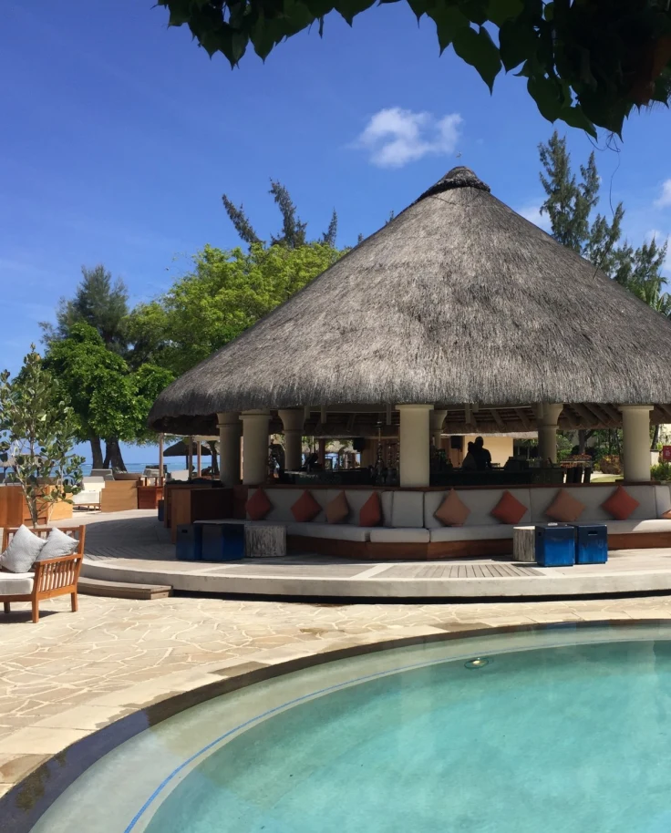View of inside pool