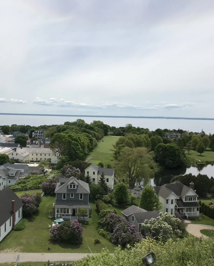 View of the island