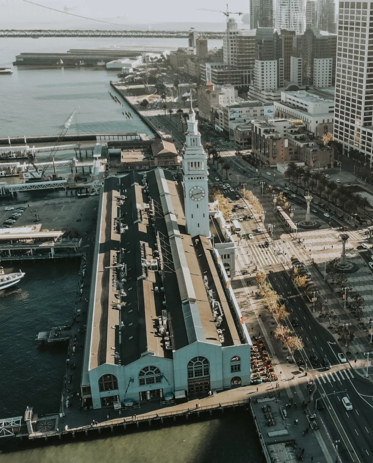 View of San Francisco Port