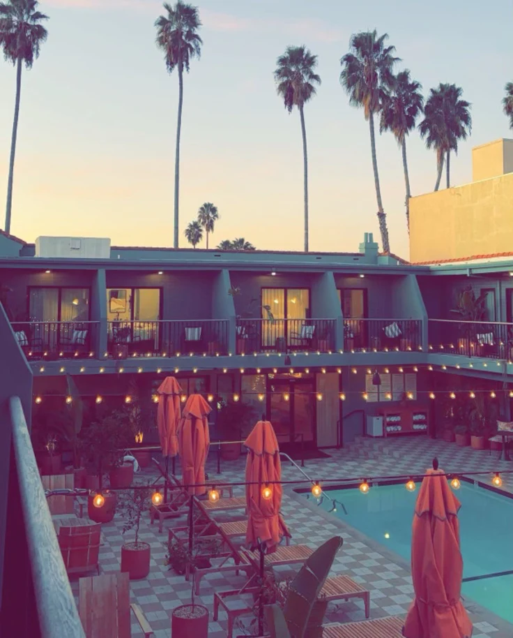 Sunrise Views from the room balcony