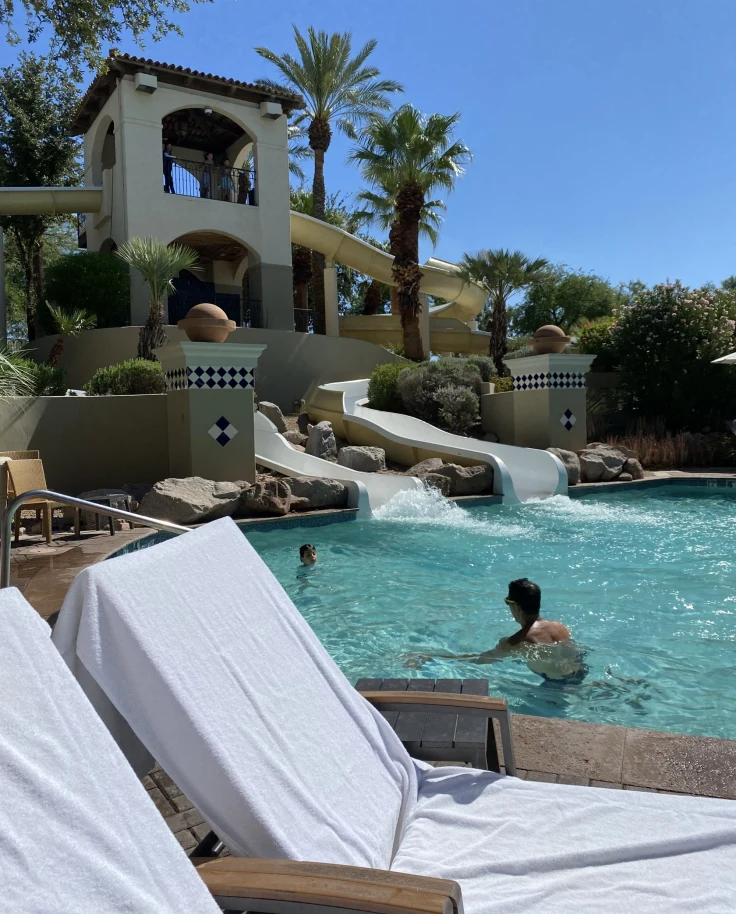 Pool and poolside view