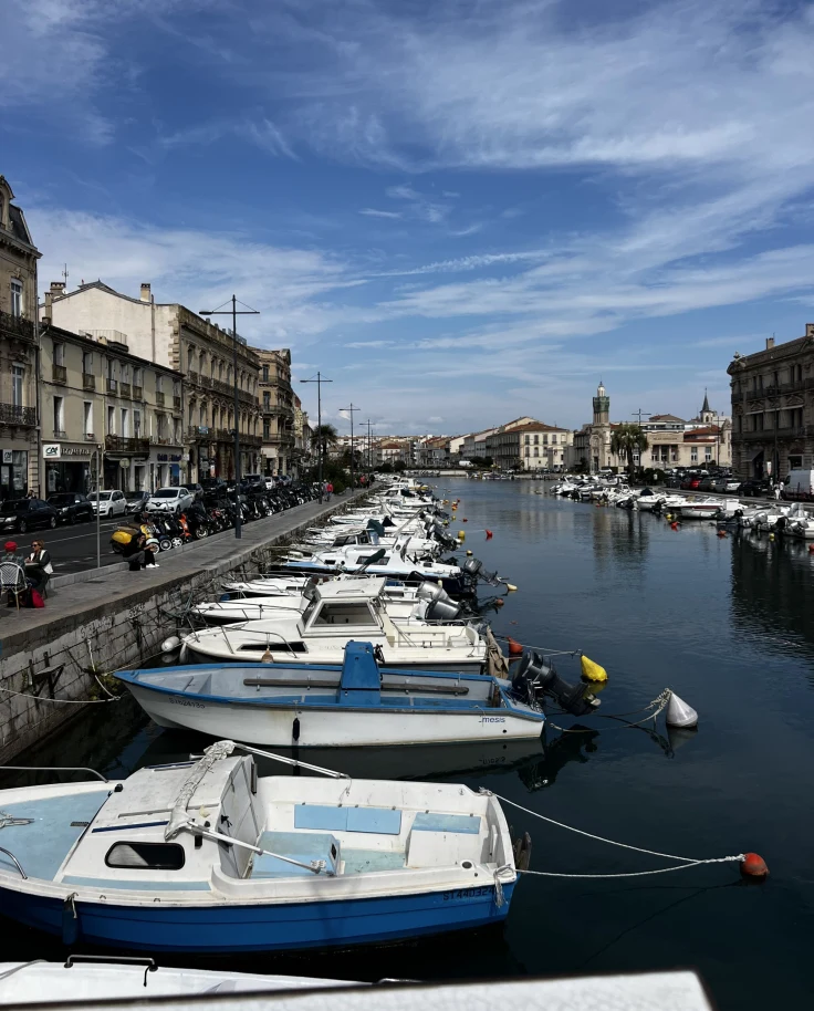 Boats in a canal during the daytime