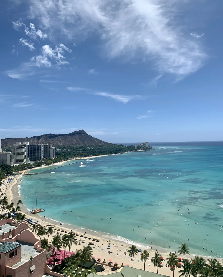 Sea and sea side view