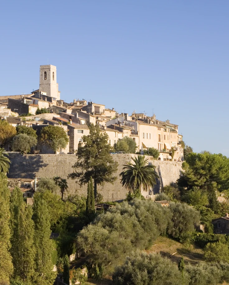 A beautiful view of Saint-Paul-De-Vence, France