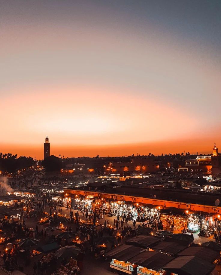 View of the city
