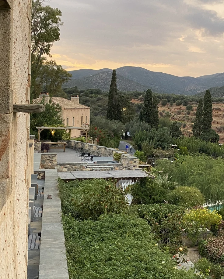 View of the valley
