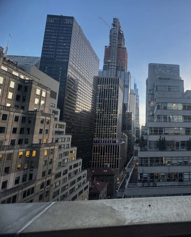 View of tall city buildings during the daytime