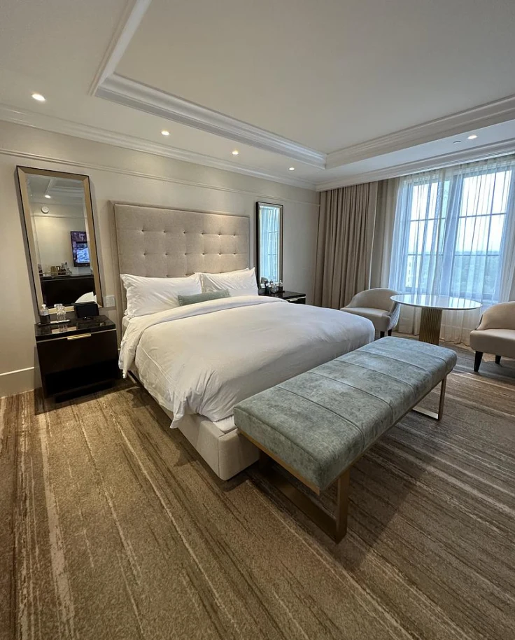 Bedroom with a view
