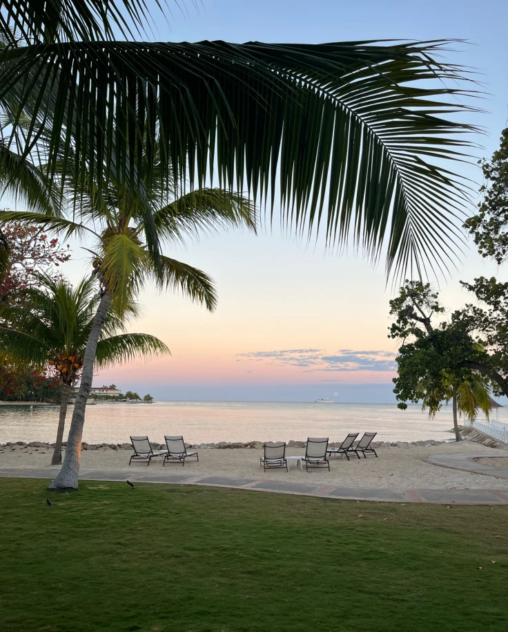 View of the sea