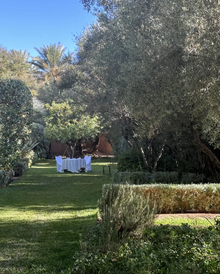 Breakfast setting