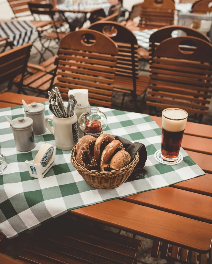 Food on the table