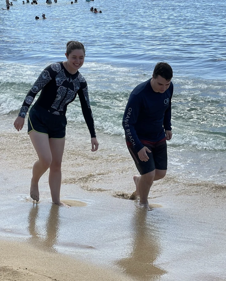 Couple on the beach