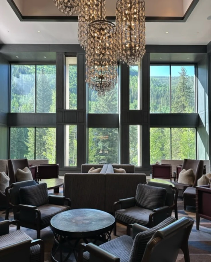 View of fireside lounge