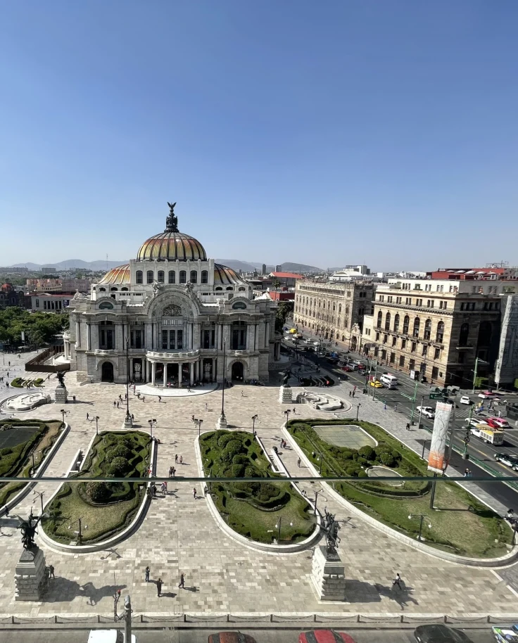 palace on a sunny day