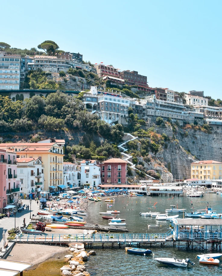Sorrento arial view in day time