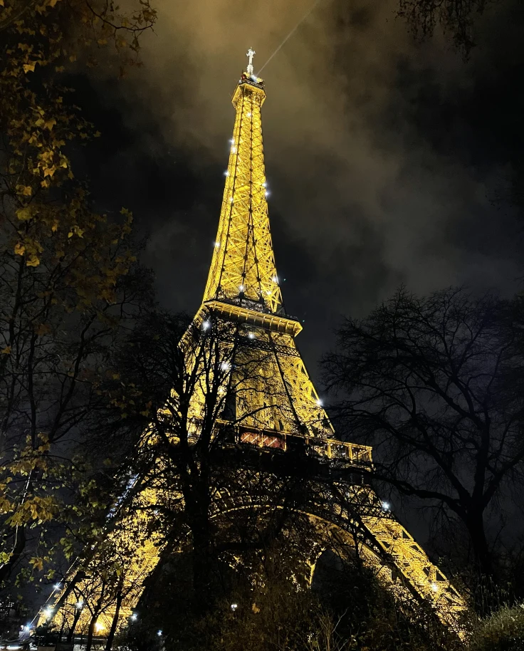 Eiffel tower in the night