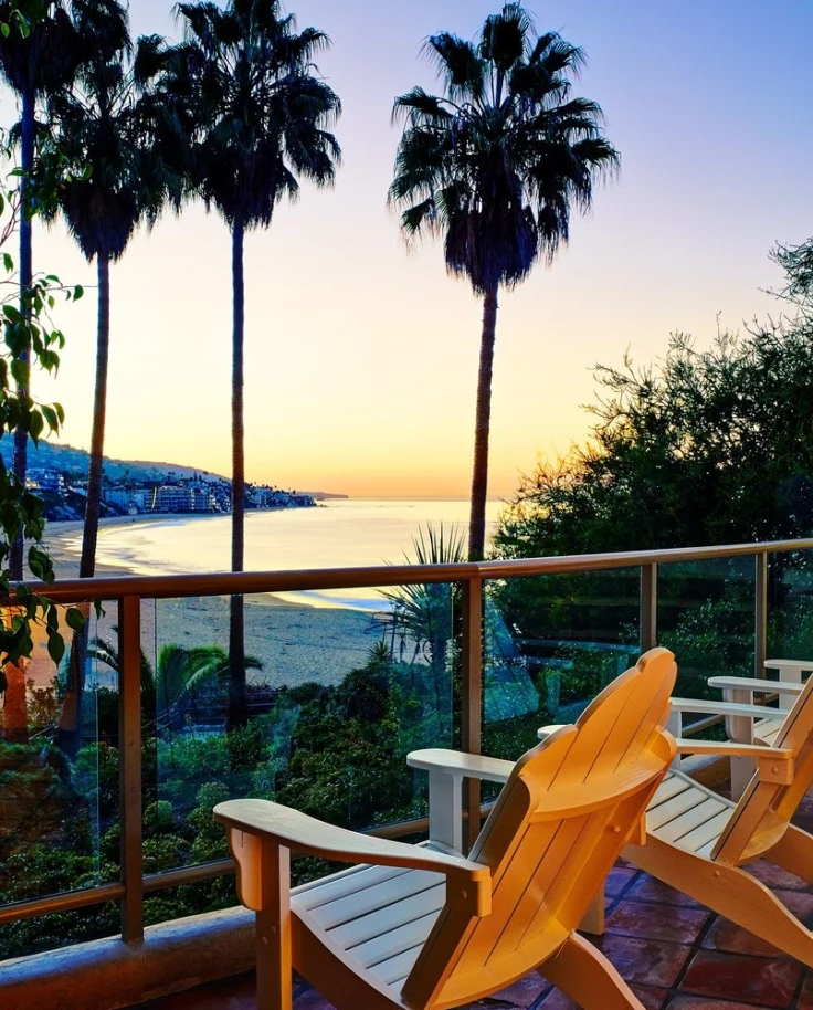 Hotel beach view