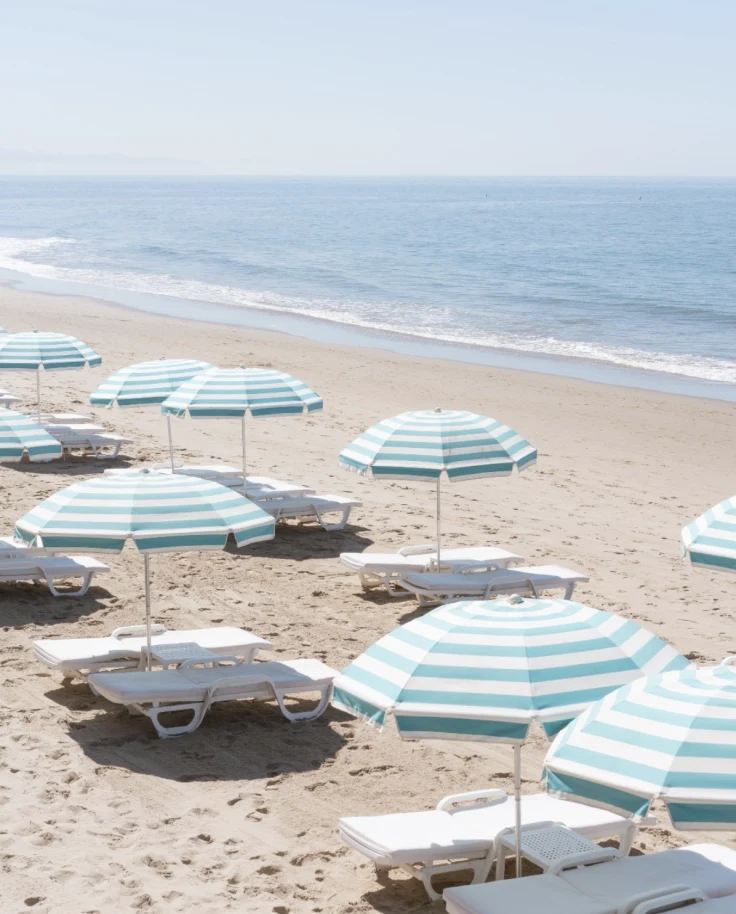 Umbrellas on the beach