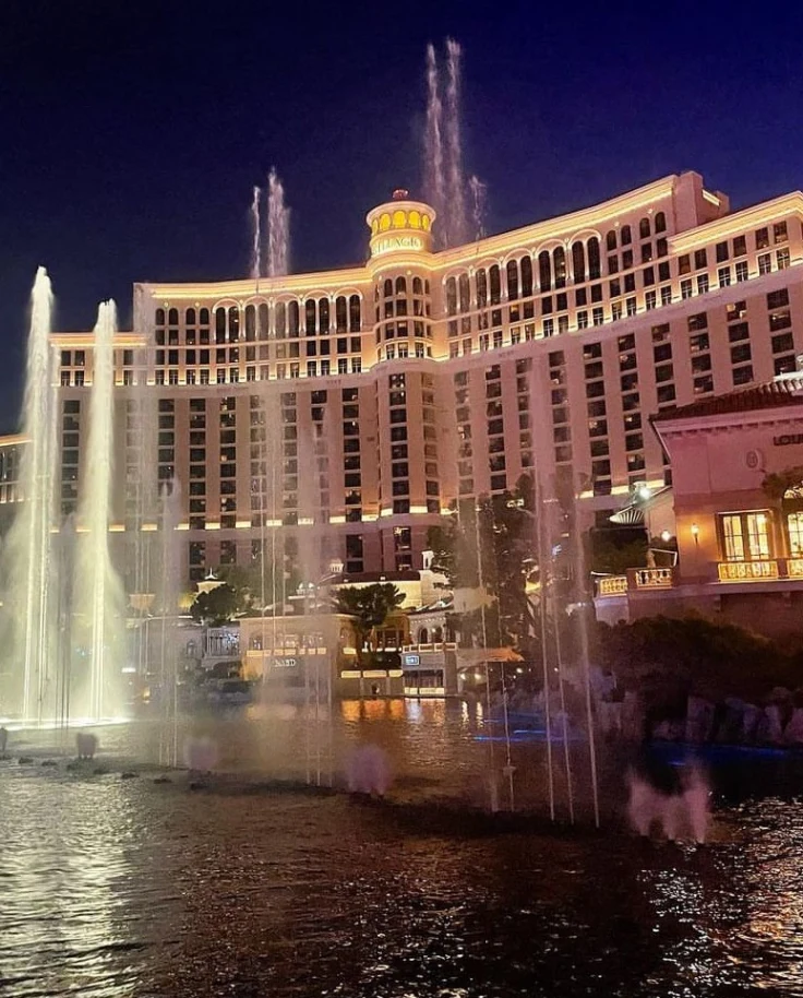 Fountains in front of a building.
