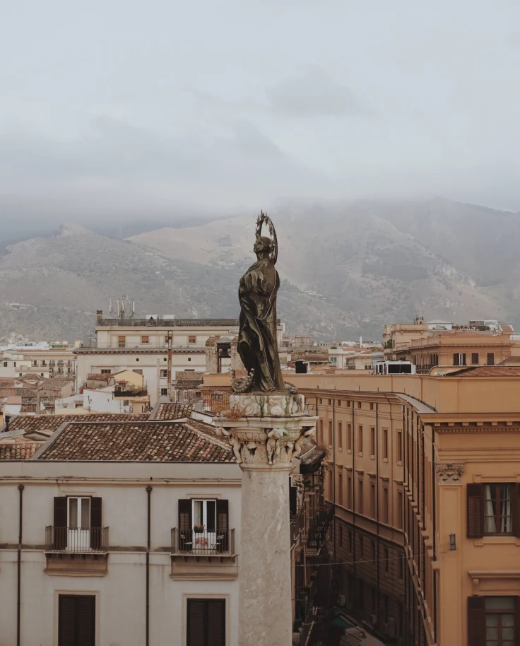 Top view of Palemro