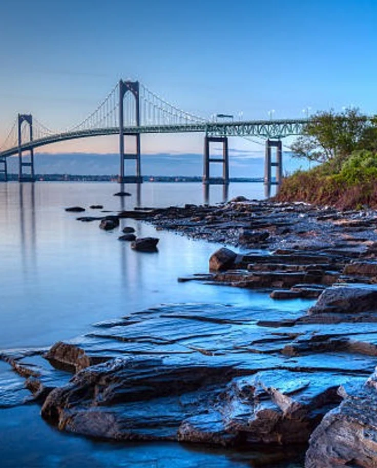 bridge in Newport Rhode Island