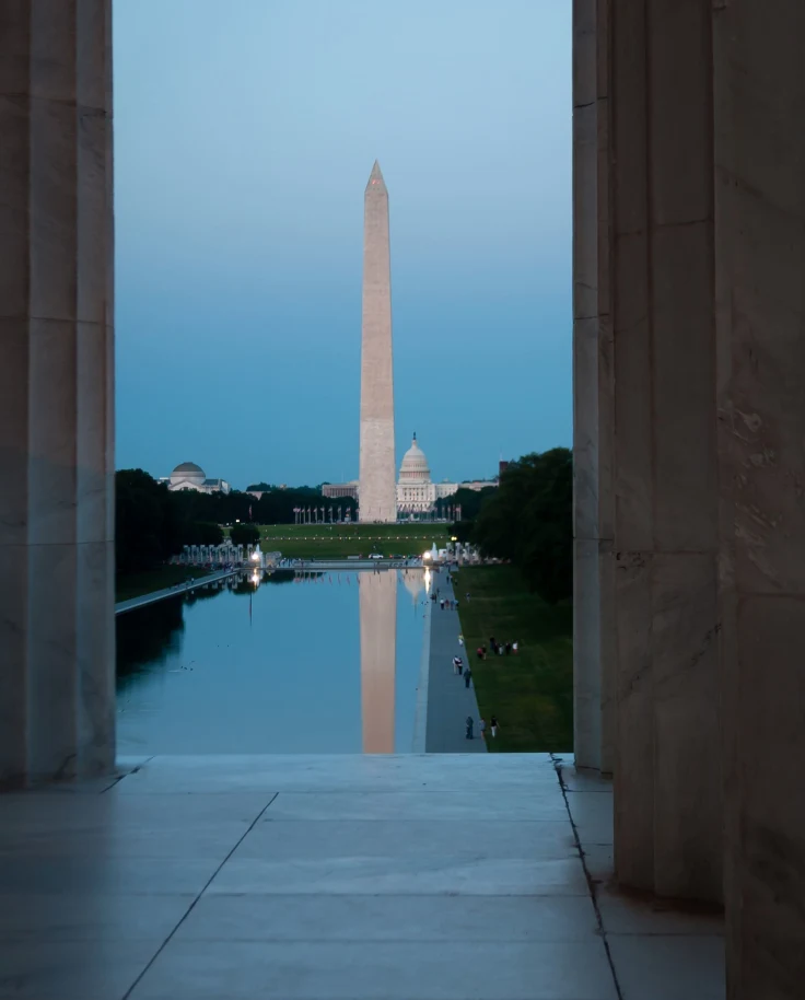 the mall in USA's capitol