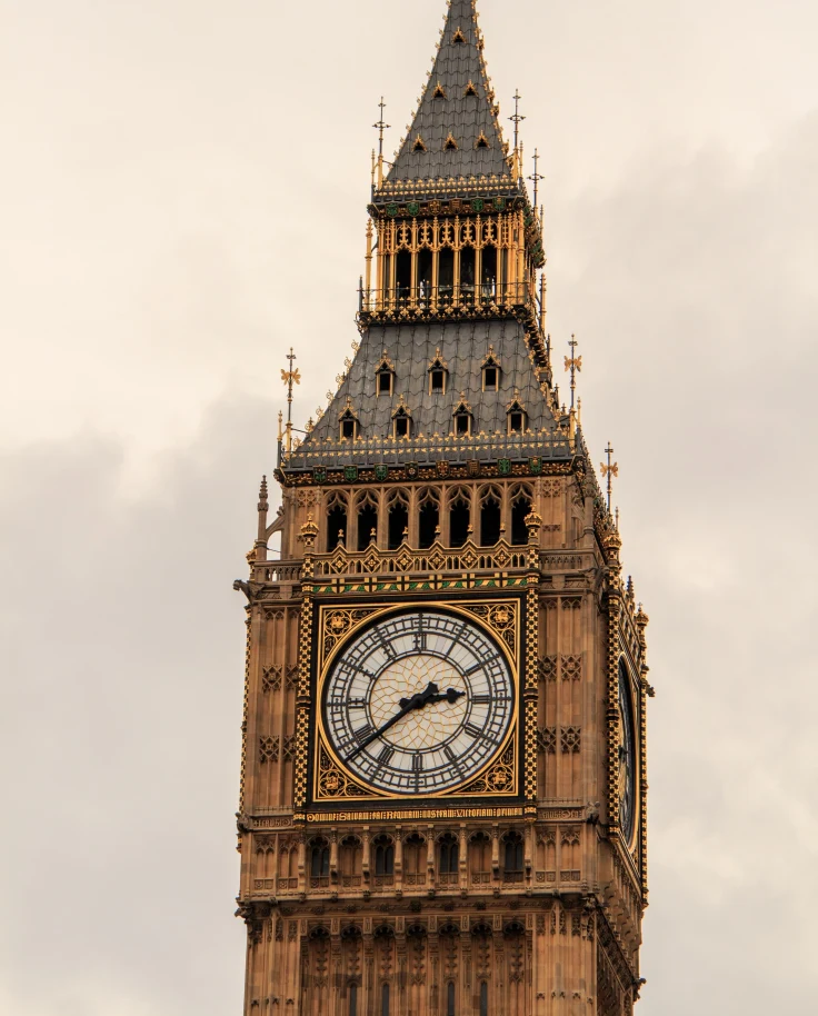 clock in Tower London daytime